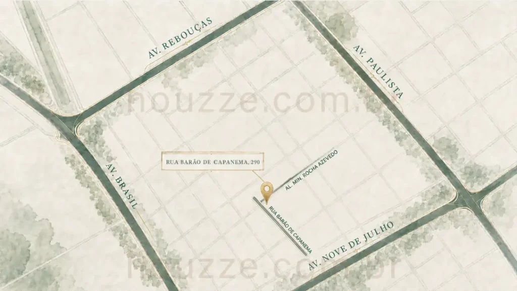 Trisul Jardins - Mapa